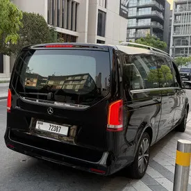 Luxury sedan ready for Abu Dhabi Dubai airport transfers