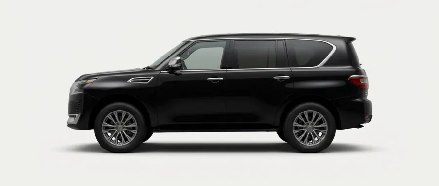 Nissan Patrol chauffeur in Dubai – luxury SUV with driver